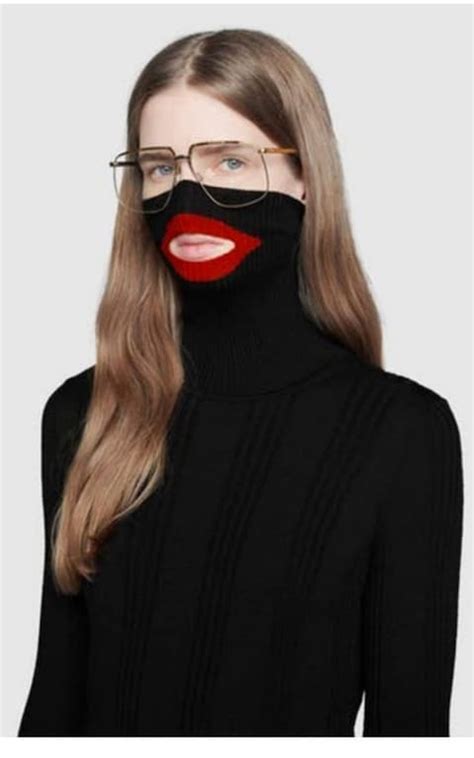 gucci jumper with black face